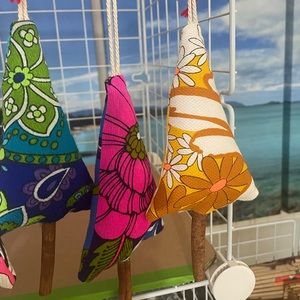 VINTAGE Fabric Christmas Trees